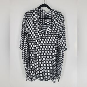 Shaquille O'Neal  Mens Short Sleeve Button-Down Shirt Size 3XL New